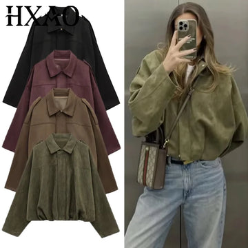 Bomber Jacket Sleeve Suede Jacket Twirly Threads