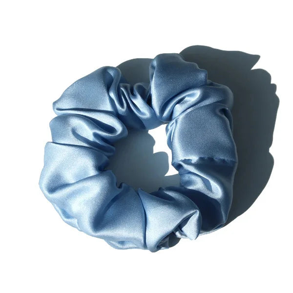 100% Pure Mulberry Silk Large Scrunchies Twirly Threads
