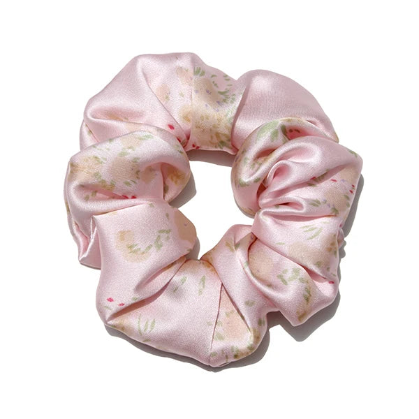 100% Pure Mulberry Silk Large Scrunchies Twirly Threads