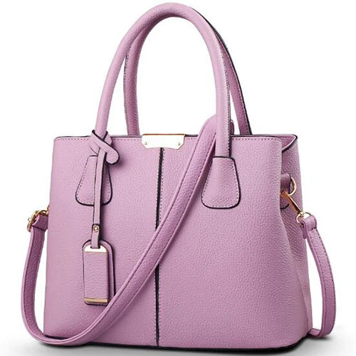 Leather Handbags Large Tote Bag Twirly Threads
