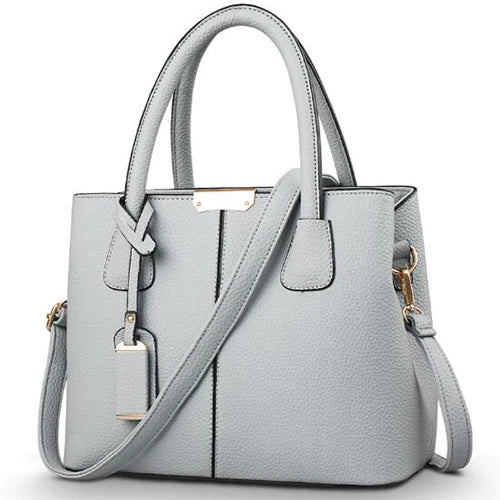 Leather Handbags Large Tote Bag Twirly Threads
