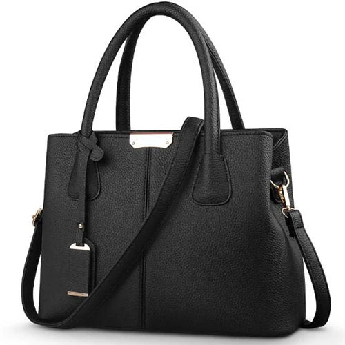 Leather Handbags Large Tote Bag Twirly Threads