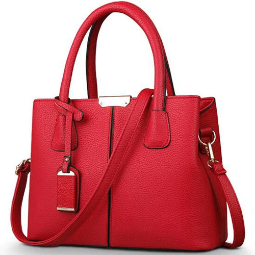 Leather Handbags Large Tote Bag Twirly Threads