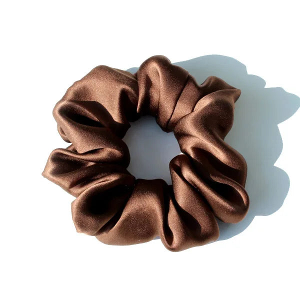 100% Pure Mulberry Silk Large Scrunchies Twirly Threads
