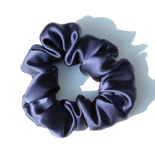 100% Pure Mulberry Silk Large Scrunchies Twirly Threads