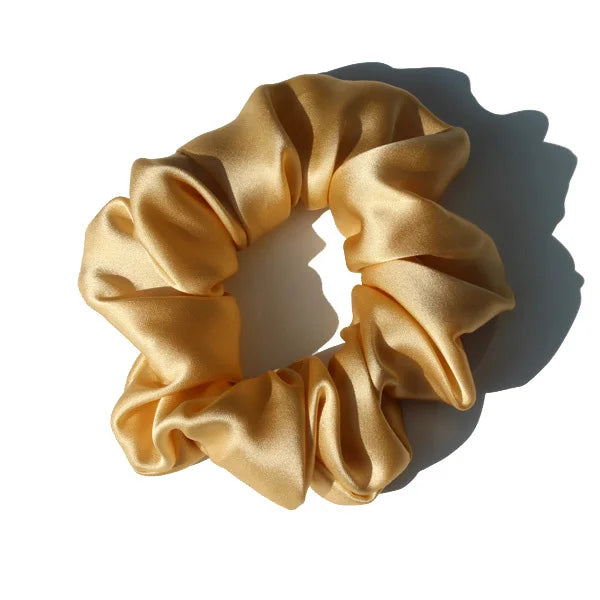 100% Pure Mulberry Silk Large Scrunchies Twirly Threads