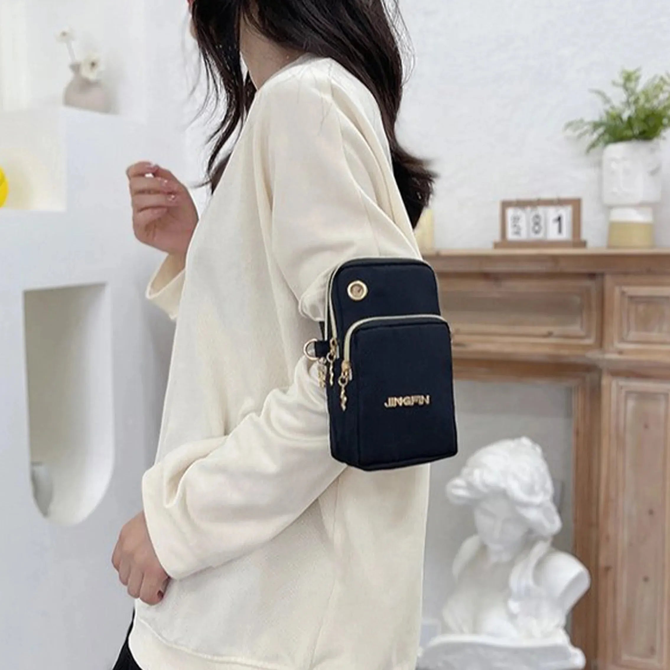 Mobile Phone Bag Crossbody Mini Bag Twirly Threads