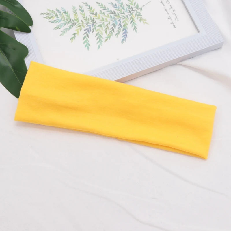 Elastic Cotton Hairband Headbands Twirly Threads