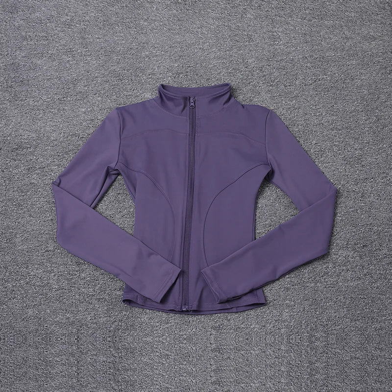 Yoga Training Workout Gym Jacket Twirly Threads