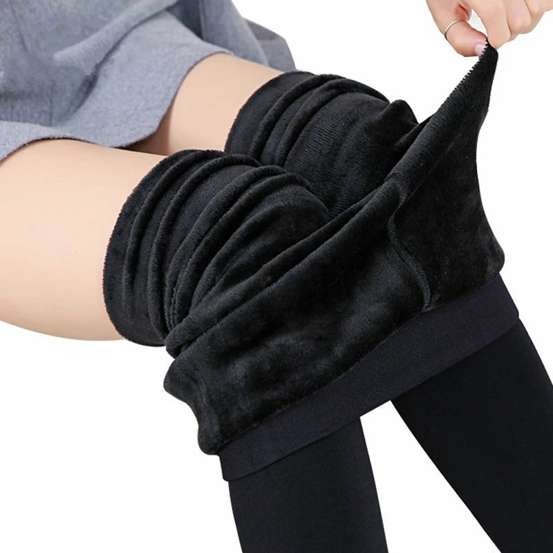 Winter High Waist Leggings Twirly Threads
