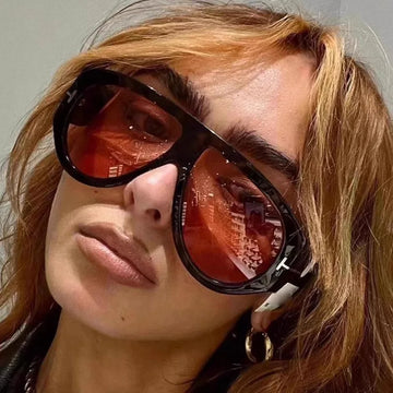 Vintage Oval Shape Sunglasses Twirly Threads