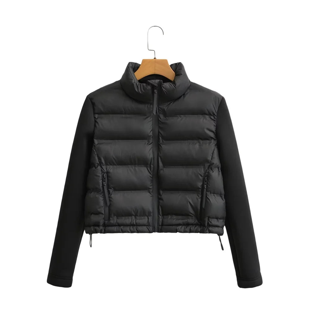 European and American short cotton jacket Twirly Threads