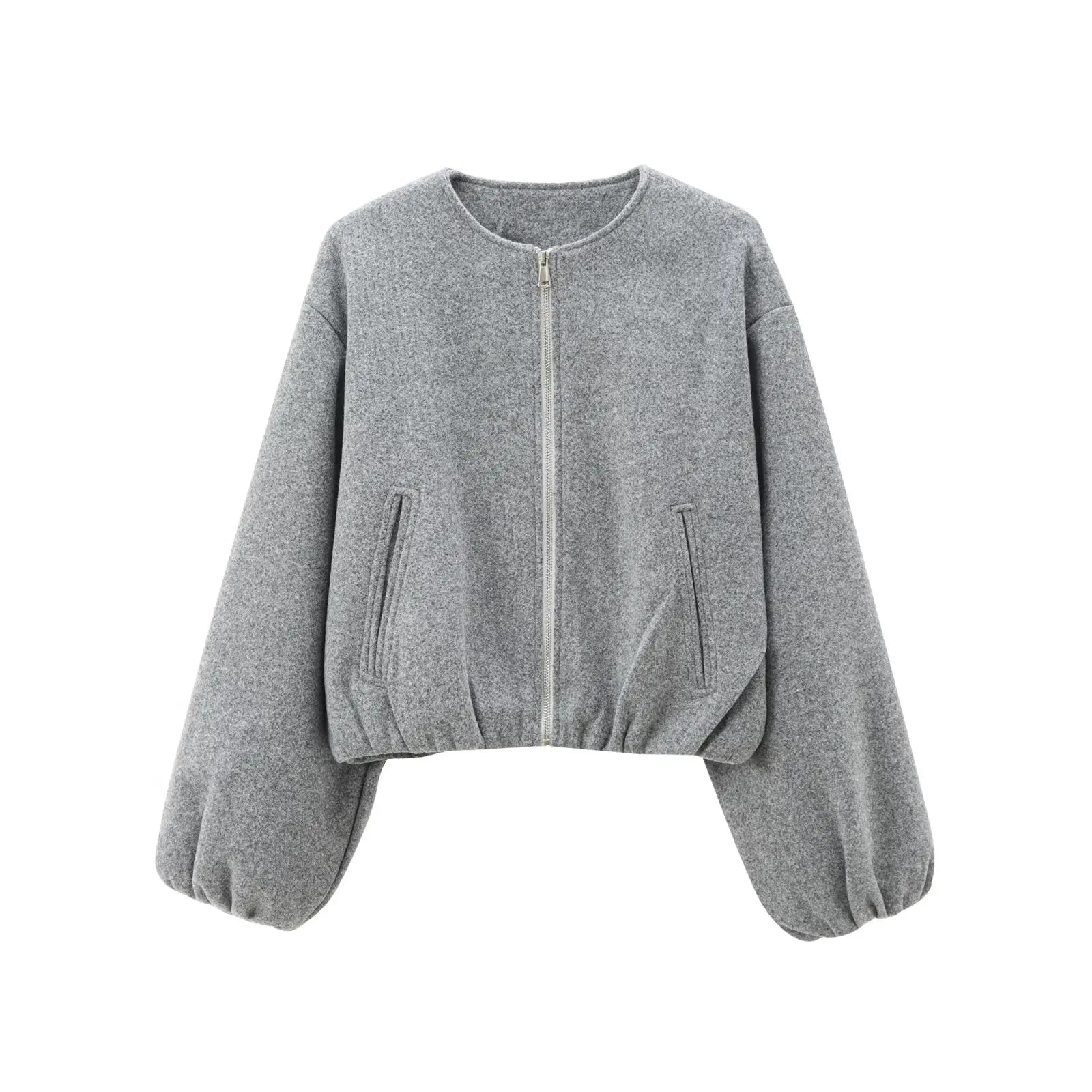 Red Zipper Bomber Jackets Twirly Threads