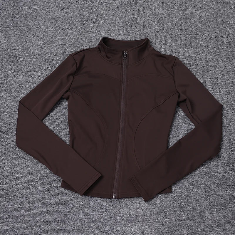 Yoga Training Workout Gym Jacket Twirly Threads