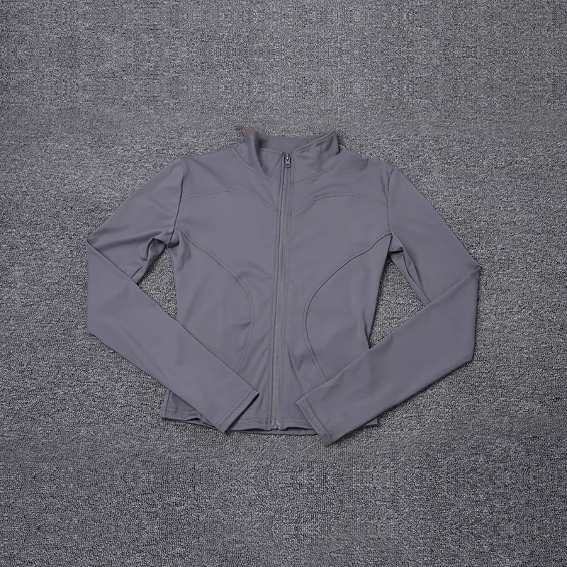 Yoga Training Workout Gym Jacket Twirly Threads