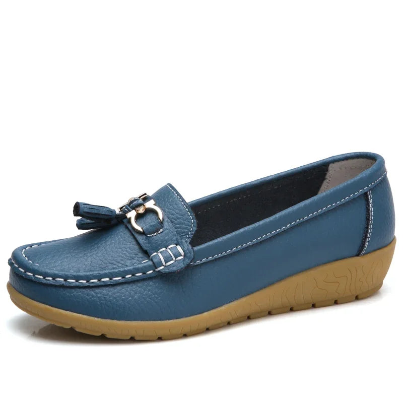 Slip On Loafers Ballet Flats Twirly Threads