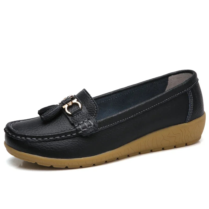 Slip On Loafers Ballet Flats Twirly Threads