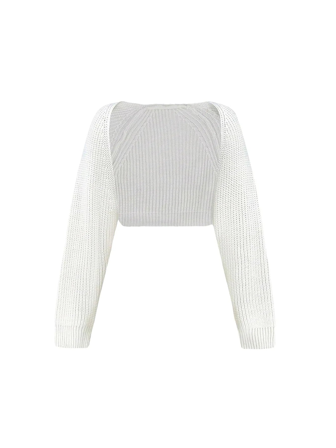 Shrug Raglan Sleeve Open Front Cardigan Twirly Threads
