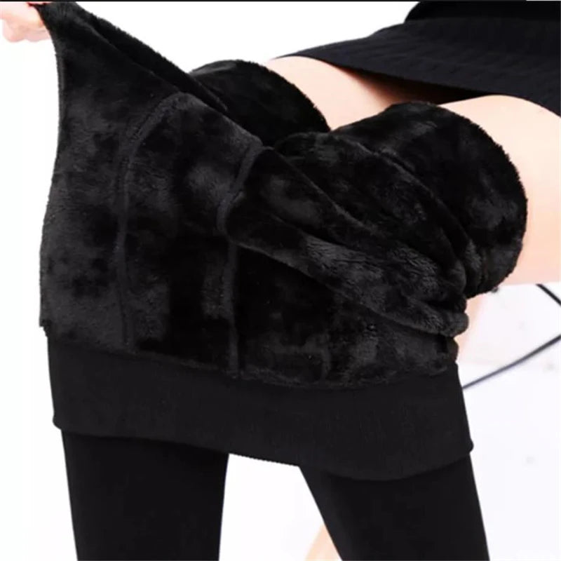 Winter High Waist Leggings Twirly Threads