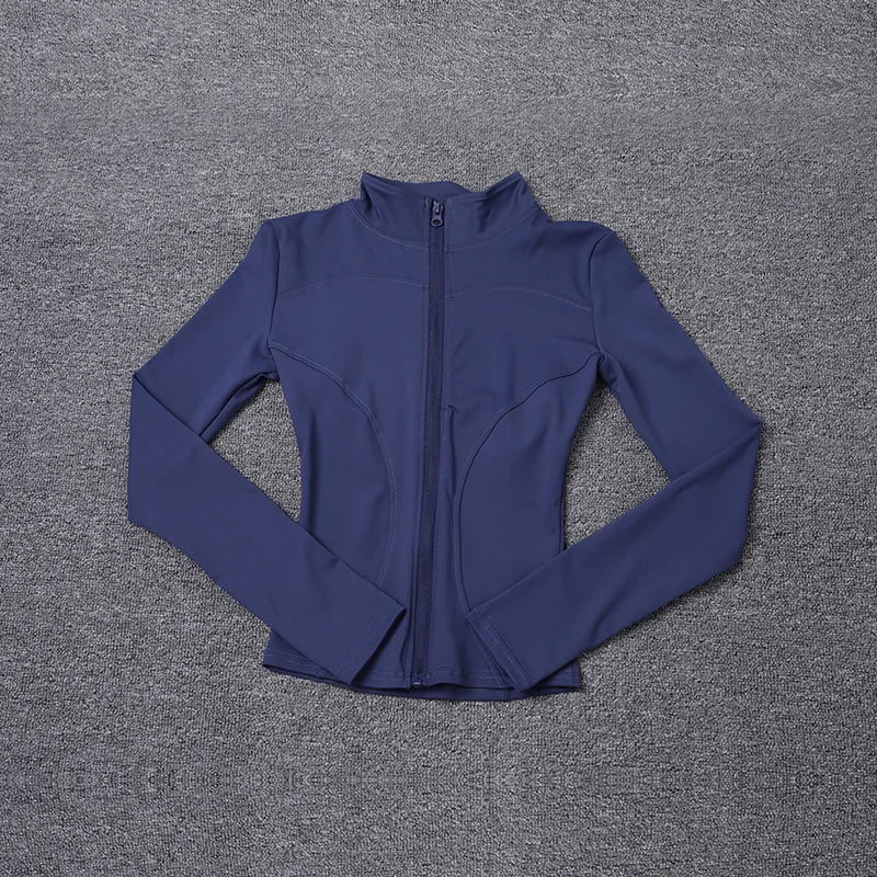 Yoga Training Workout Gym Jacket Twirly Threads