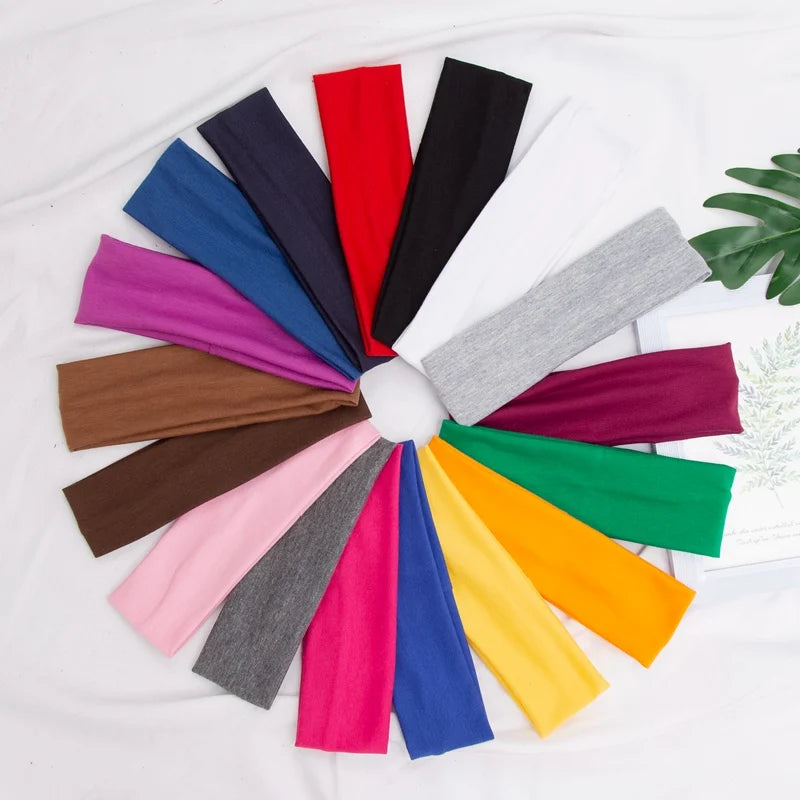 Elastic Cotton Hairband Headbands Twirly Threads