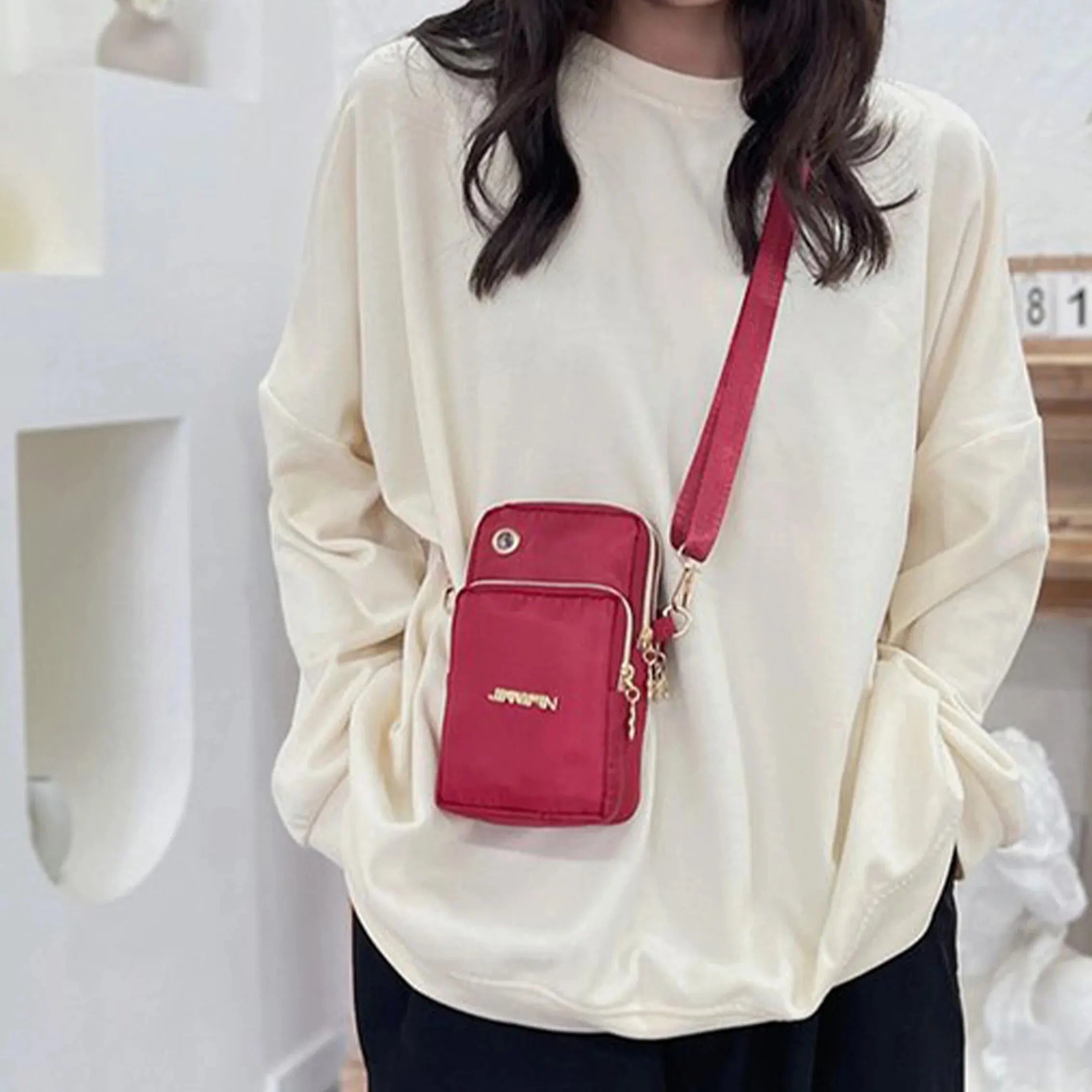 Mobile Phone Bag Crossbody Mini Bag Twirly Threads