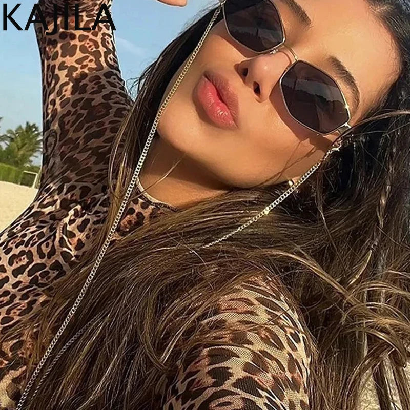 Sexy Small Frame Hexagon Sunglasses Twirly Threads