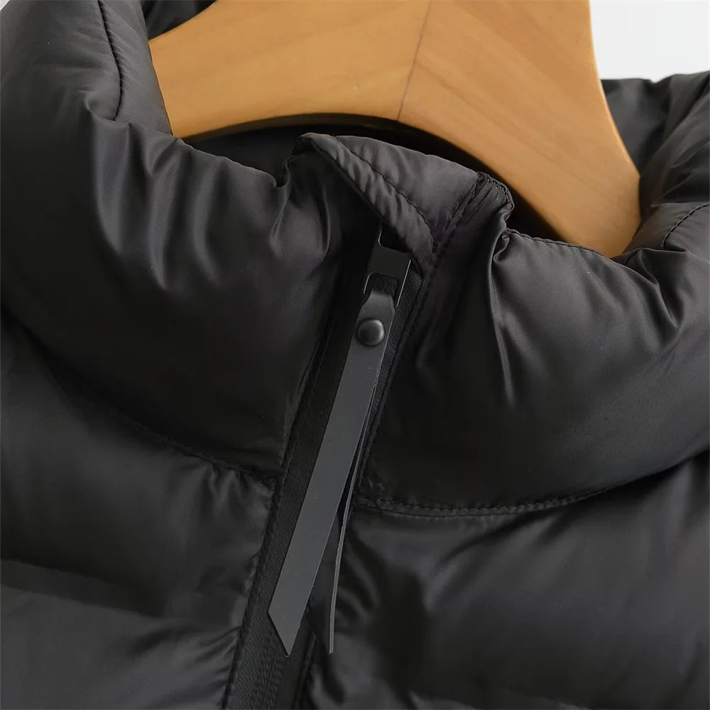 European and American short cotton jacket Twirly Threads