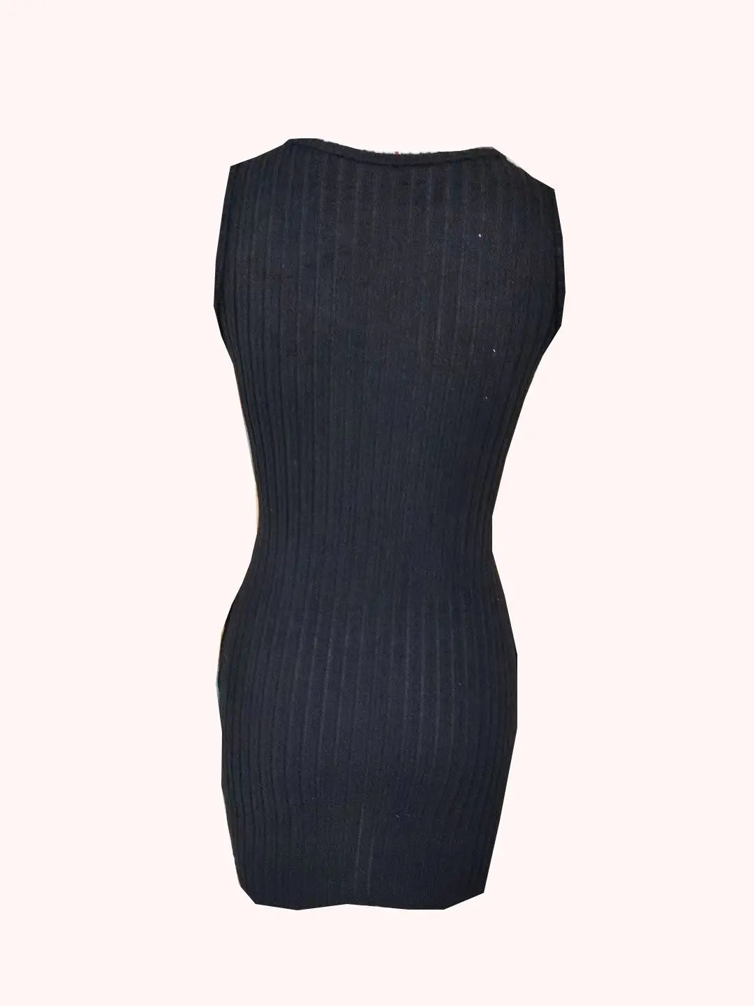 Button Front With Pocket Tank Dress  Elegant Sleeveless Twirly Threads