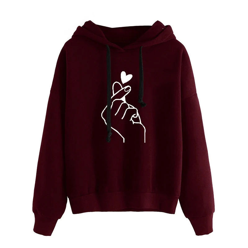 Autumn Fleece Hoodie Twirly Threads