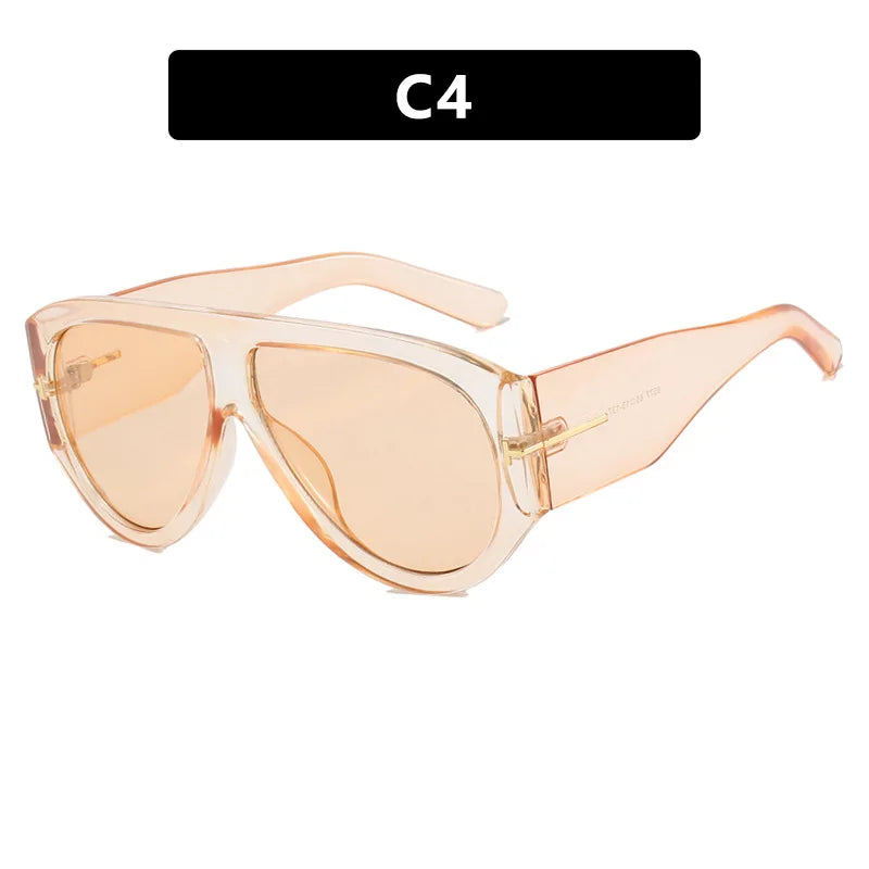 Vintage Oval Shape Sunglasses Twirly Threads