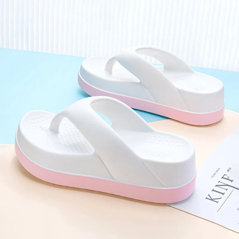Casual Platform Sandals non-slip Outdoor slippers Twirly Threads
