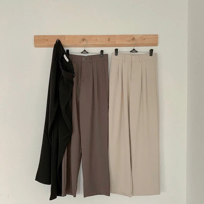 High Waist Women Suit Pants Twirly Threads