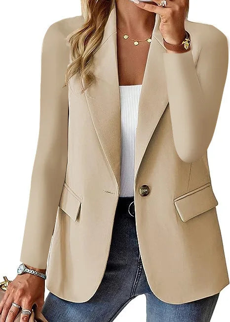 Women's Oversized Blazer Suit Coat Twirly Threads