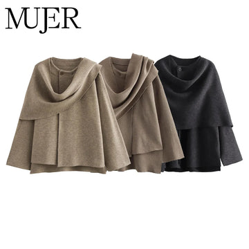 Plush Winter Coats Asymmetric Scarf Demi Twirly Threads