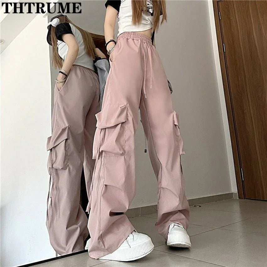 Retro Vintage High Street Baggy Pants Twirly Threads