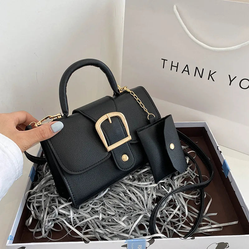 Designer Women Shoulder Bag Casual Flap Crossbody Top Handle Bag