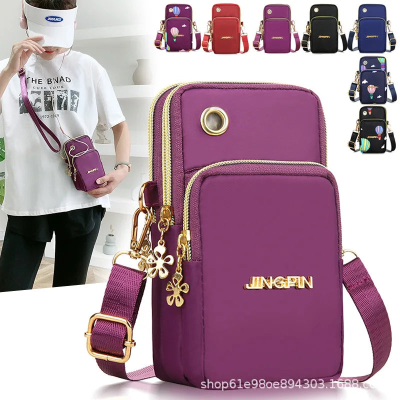 Mobile Phone Bag Crossbody Mini Bag Twirly Threads