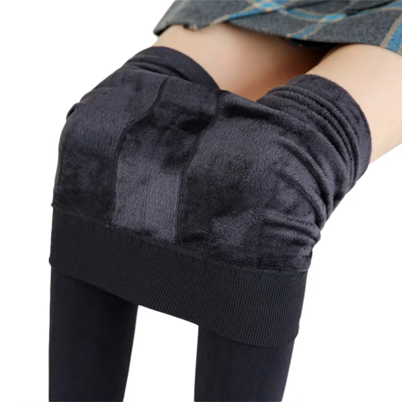 Winter High Waist Leggings Twirly Threads