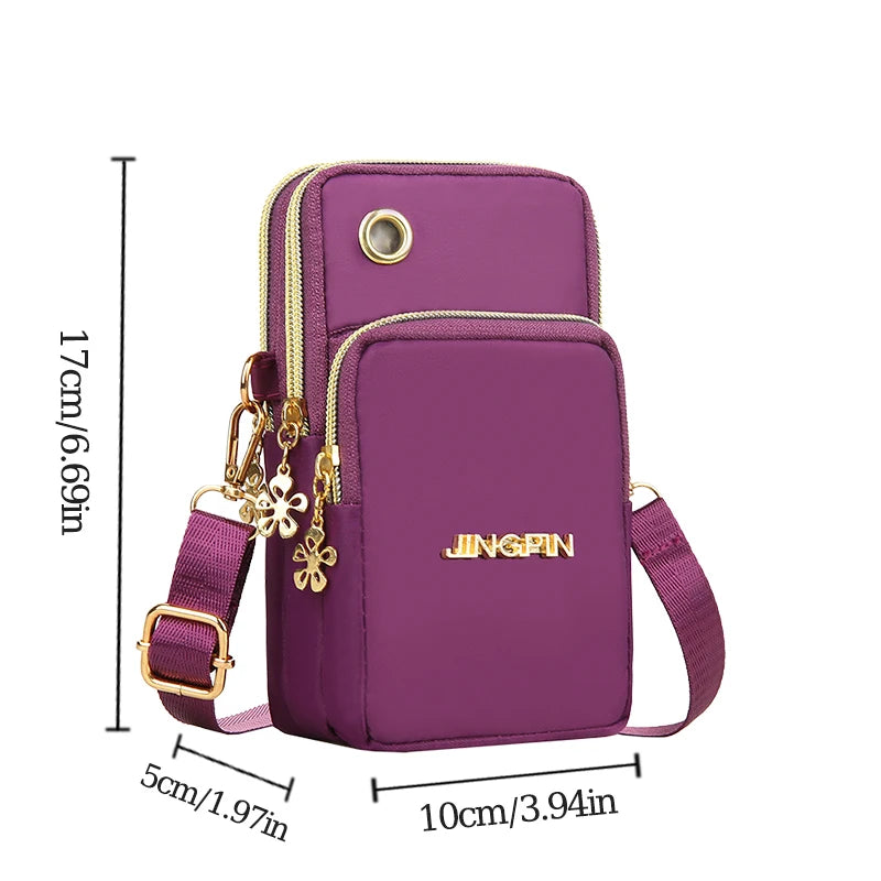 Mobile Phone Bag Crossbody Mini Bag Twirly Threads