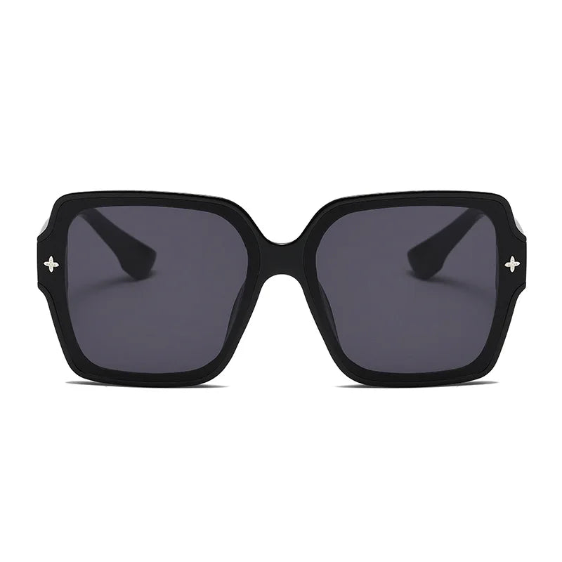 Square Frame Sunglasses Protection Twirly Threads