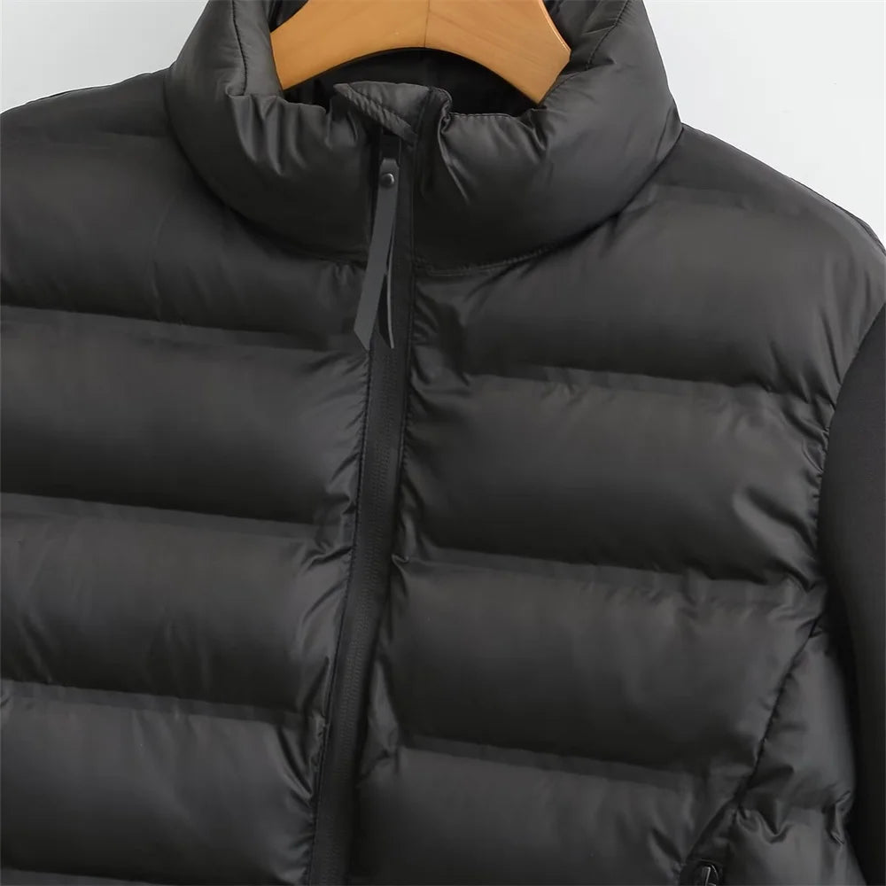 European and American short cotton jacket Twirly Threads