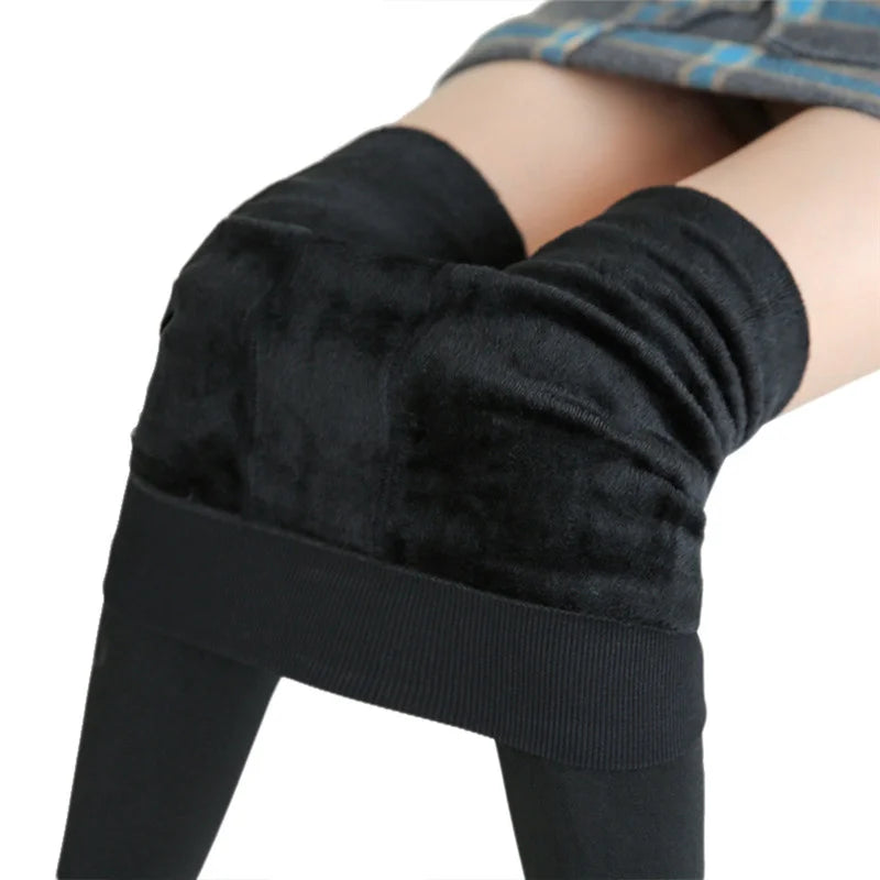 Winter High Waist Leggings Twirly Threads