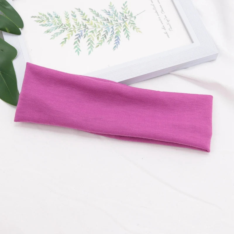 Elastic Cotton Hairband Headbands Twirly Threads