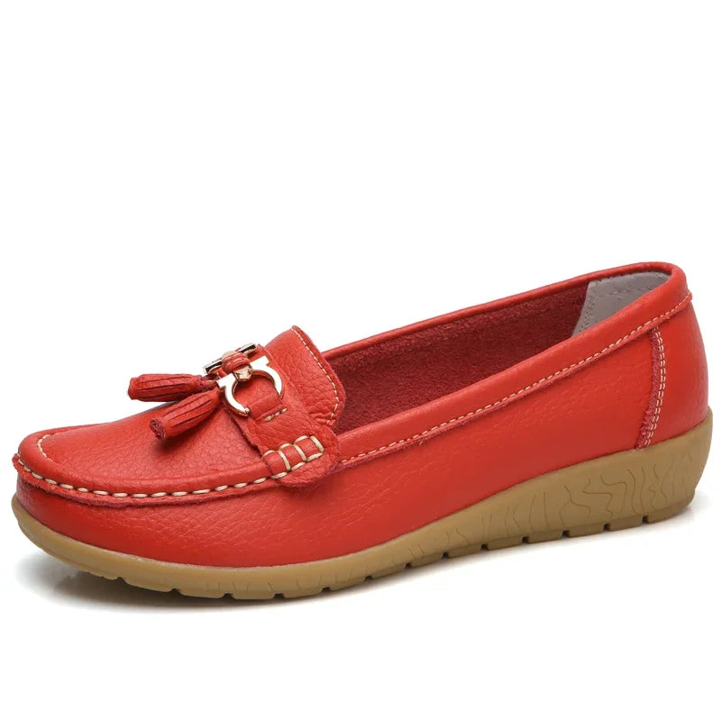 Slip On Loafers Ballet Flats Twirly Threads