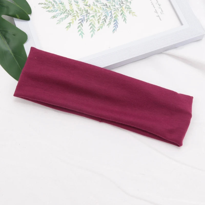 Elastic Cotton Hairband Headbands Twirly Threads