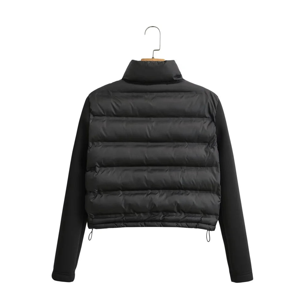 European and American short cotton jacket Twirly Threads