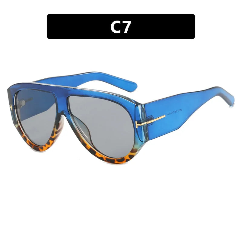 Vintage Oval Shape Sunglasses Twirly Threads