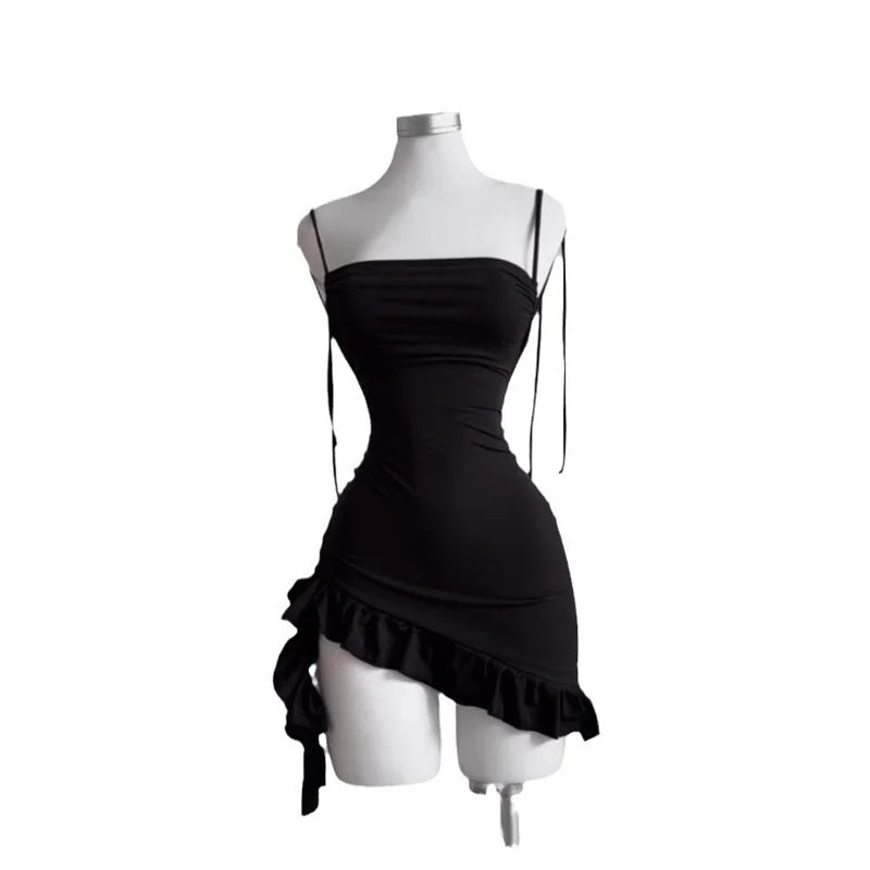 Sexy Sleelveless Backless Mini Dress Twirly Threads