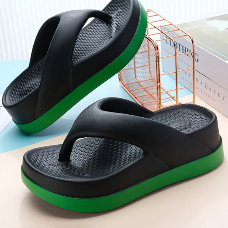 Casual Platform Sandals non-slip Outdoor slippers Twirly Threads